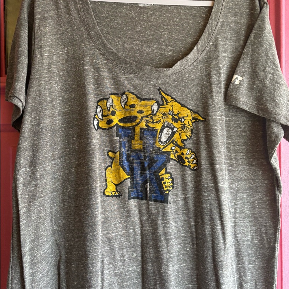 Russell Athletic Gray Short Sleeve Tee